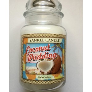 Yankee Candle ALOHA COLLECTION COCONUT PUDDING 22 oz. RETIRED HTF SCENT HAWAII   232889629146